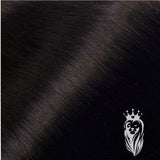 #1B Not So Raven Clip in Hair Extensions | Real Hair Extensions | Savage Strands